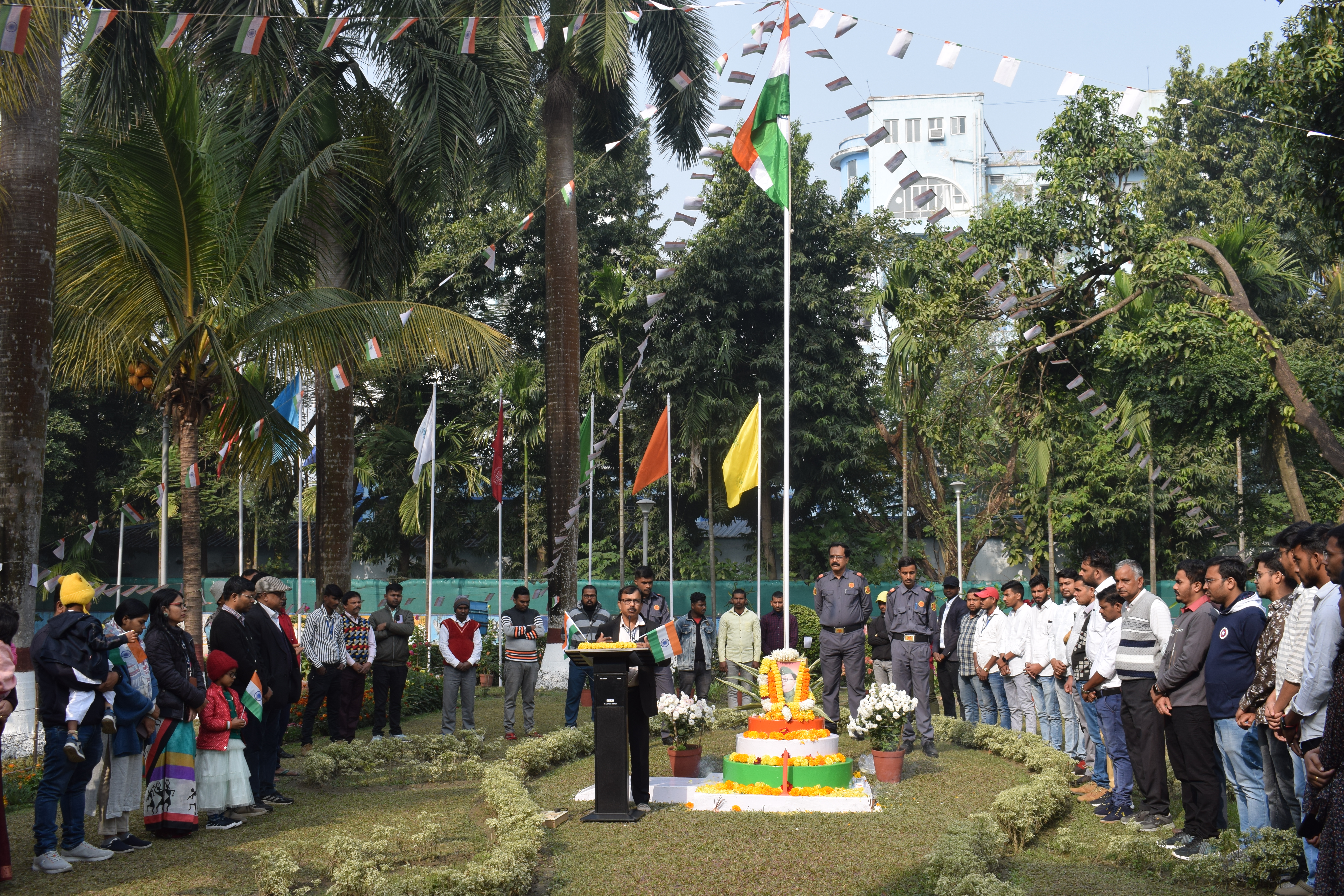 Celebration of 75th Republic Day 2024--kolkata-centre--29-1-2024